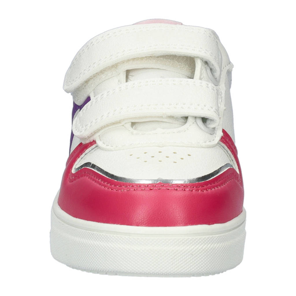 Nelson Kids sneakers wit/oranje/roze