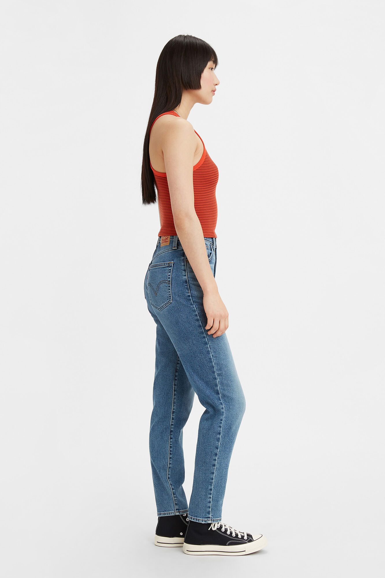 Calça jeans Mom de cintura alta™