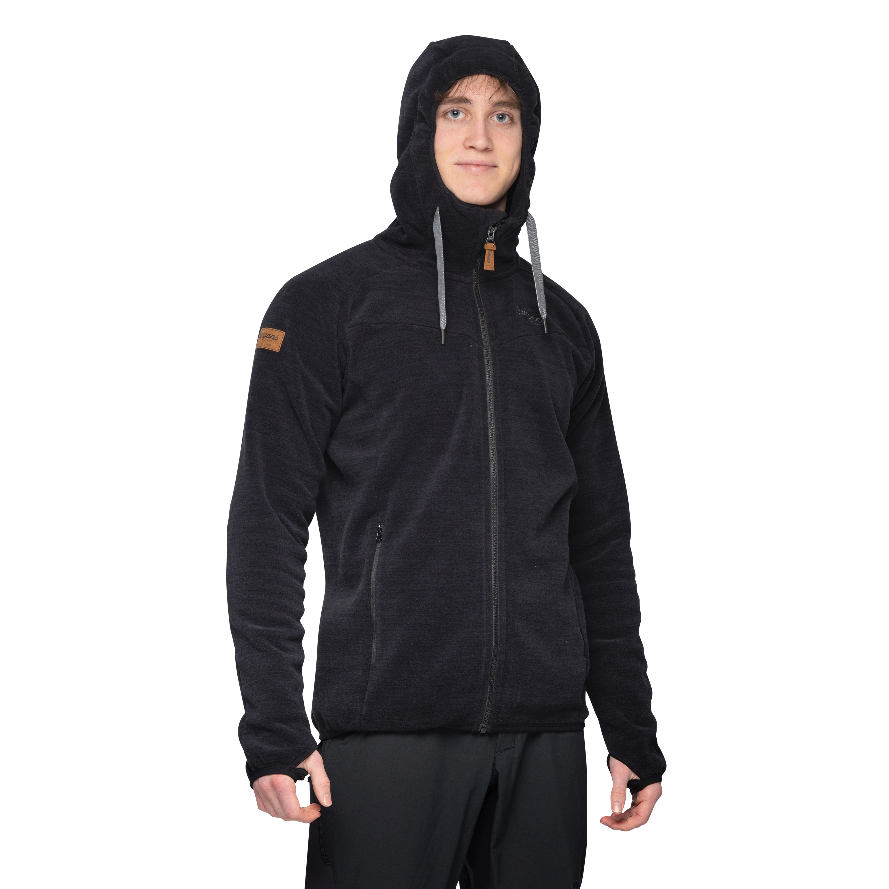 Hareid Fleece Jacket Black