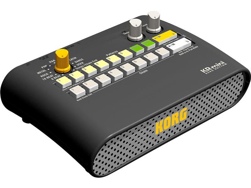 Korg Drum Machine KR Mini Korg Rhythm Kompakte Rhythmusmaschine für Übung und Auftritt