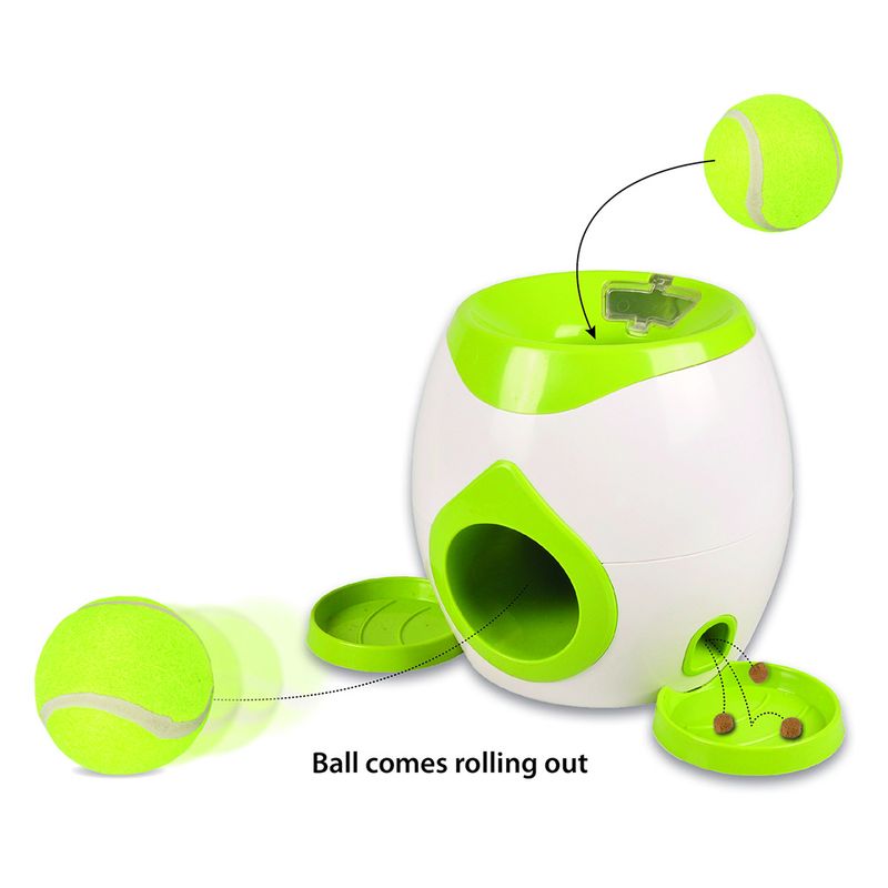 Jouet interactif Flamingo Fetch & Treat pour chien
