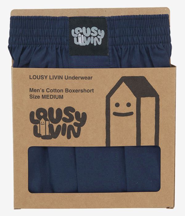 Lousy Livin Plain Boxershorts (navy)