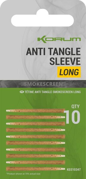 Manchon Korum Smokescreen Anti Tangle Sleeve Long (10 pièces)