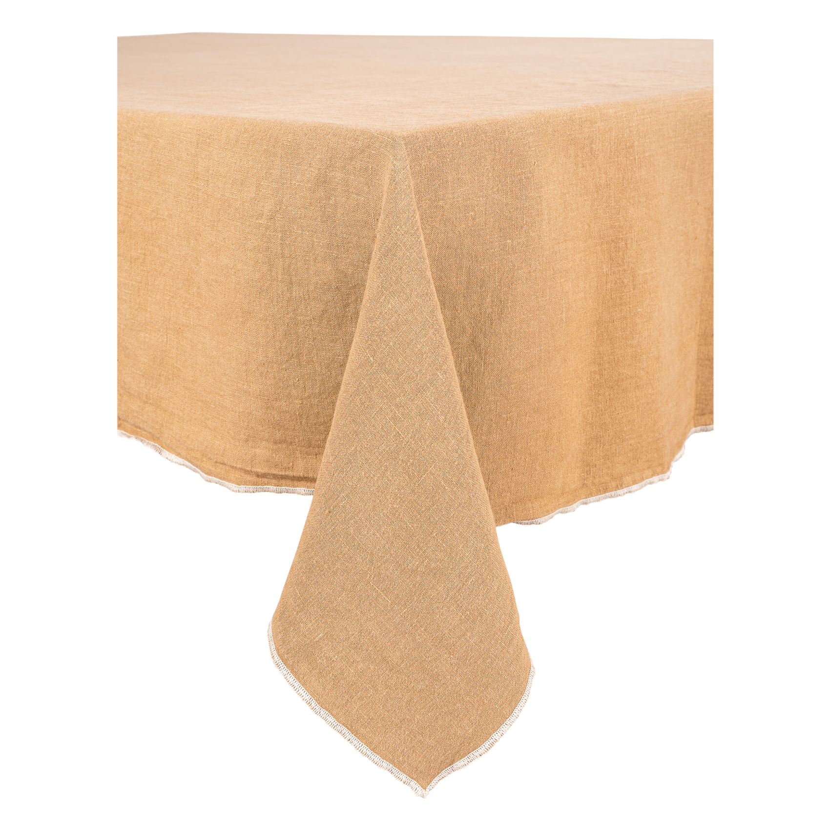 VENISE NAP - Nappe en lin lavé| Marron