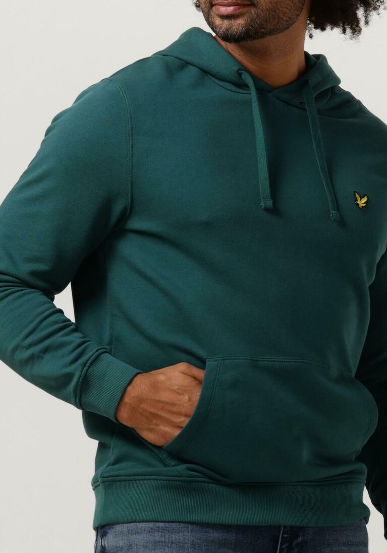 LYLE & SCOTT groene lyle & scott  pullover hoodie