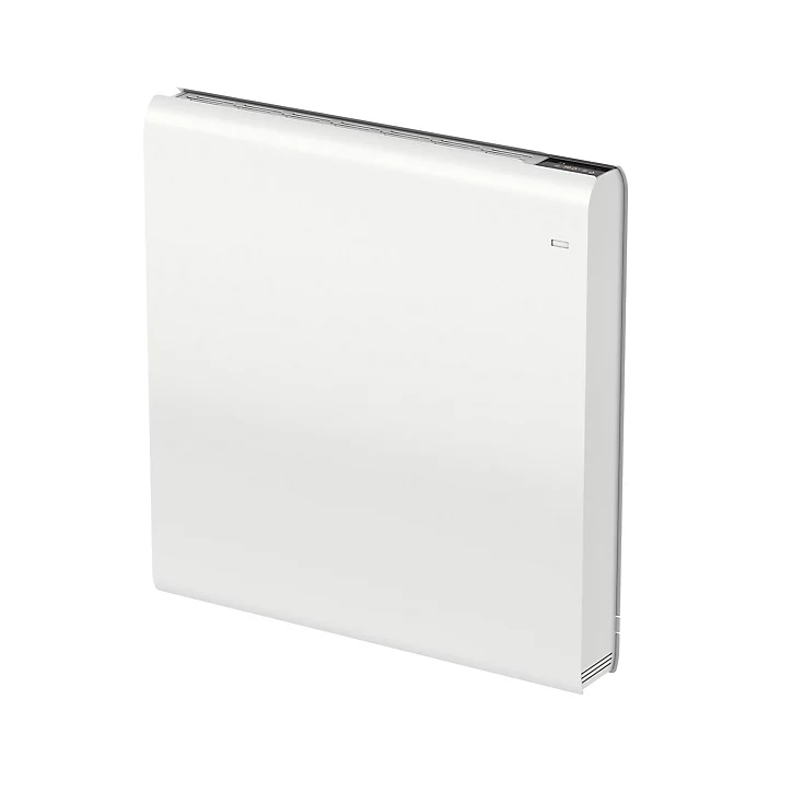 Radiateur connecté électrique à inertie sèche GoodHome Iriya blanc 1000W horizontal