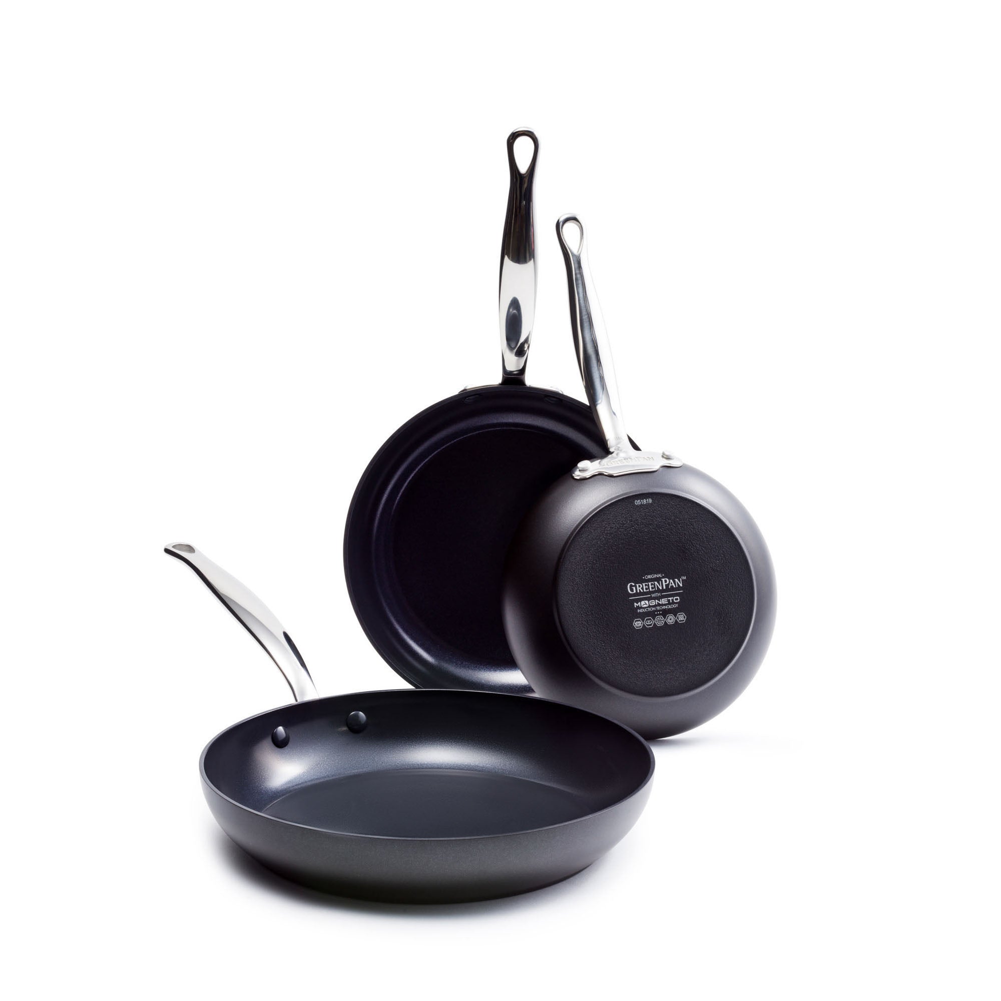 Greenpan Barcelona Koekenpannenset Ã 20 + 24 + 28 cm