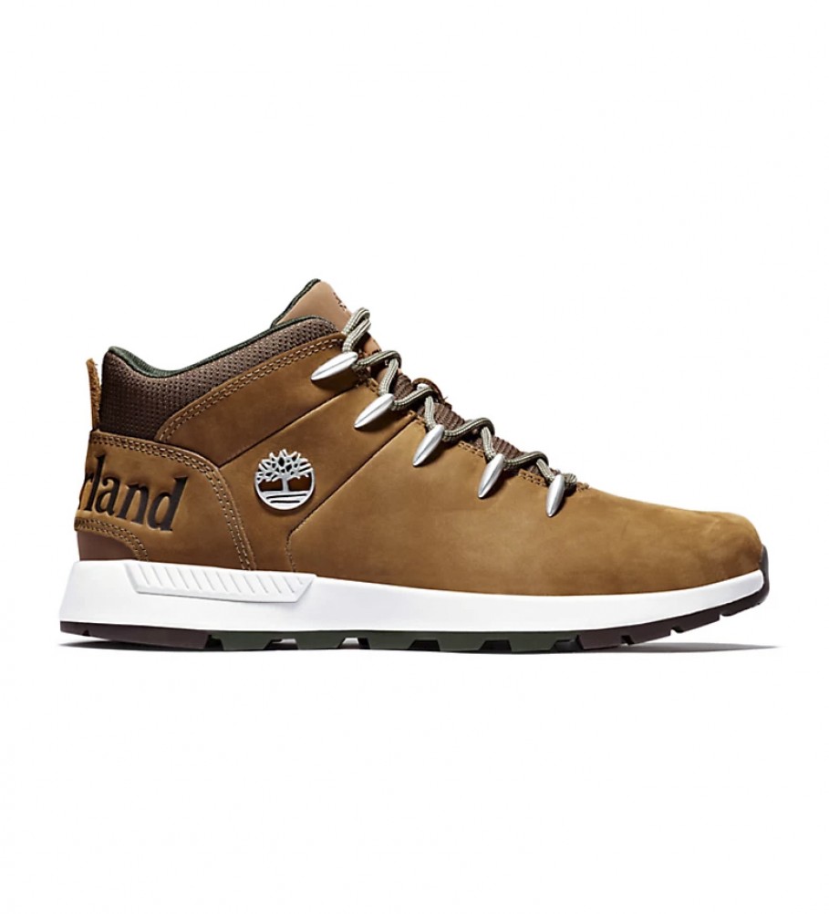 Botas Timberland Sprint Trekker Mid em couro marrom