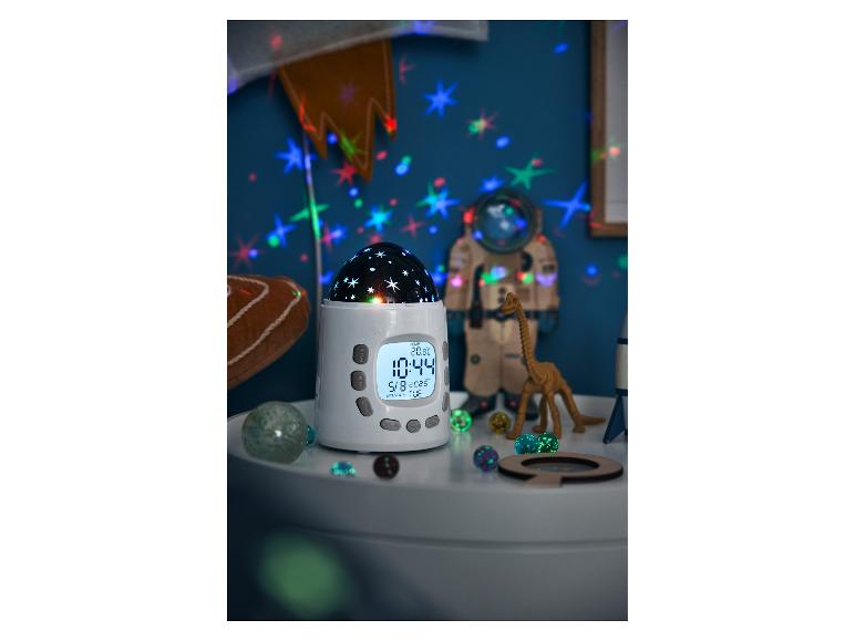 Wekker met sterrenprojector