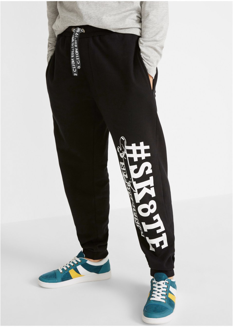 Pantalon sweat garçon avec imprimé cool coton