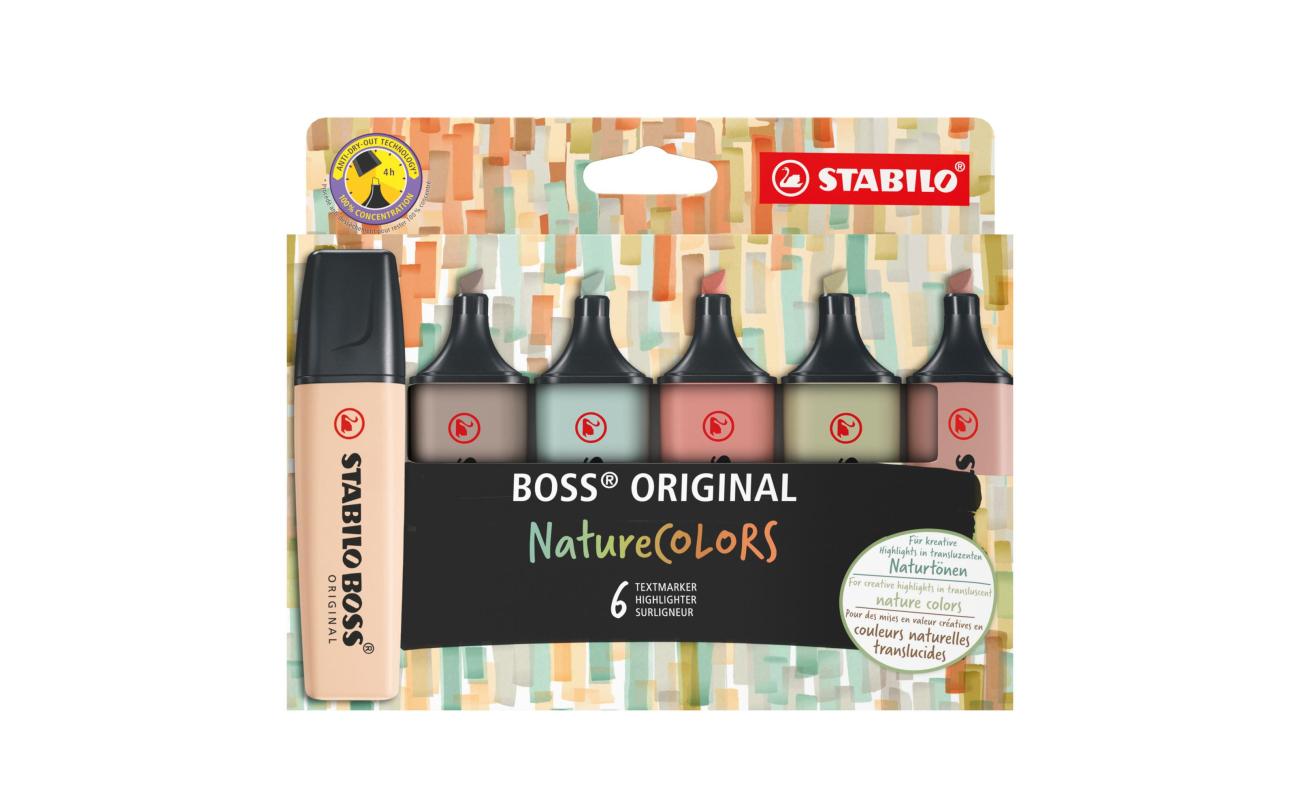 Stabilo Boss Original NatureColors etui 6st