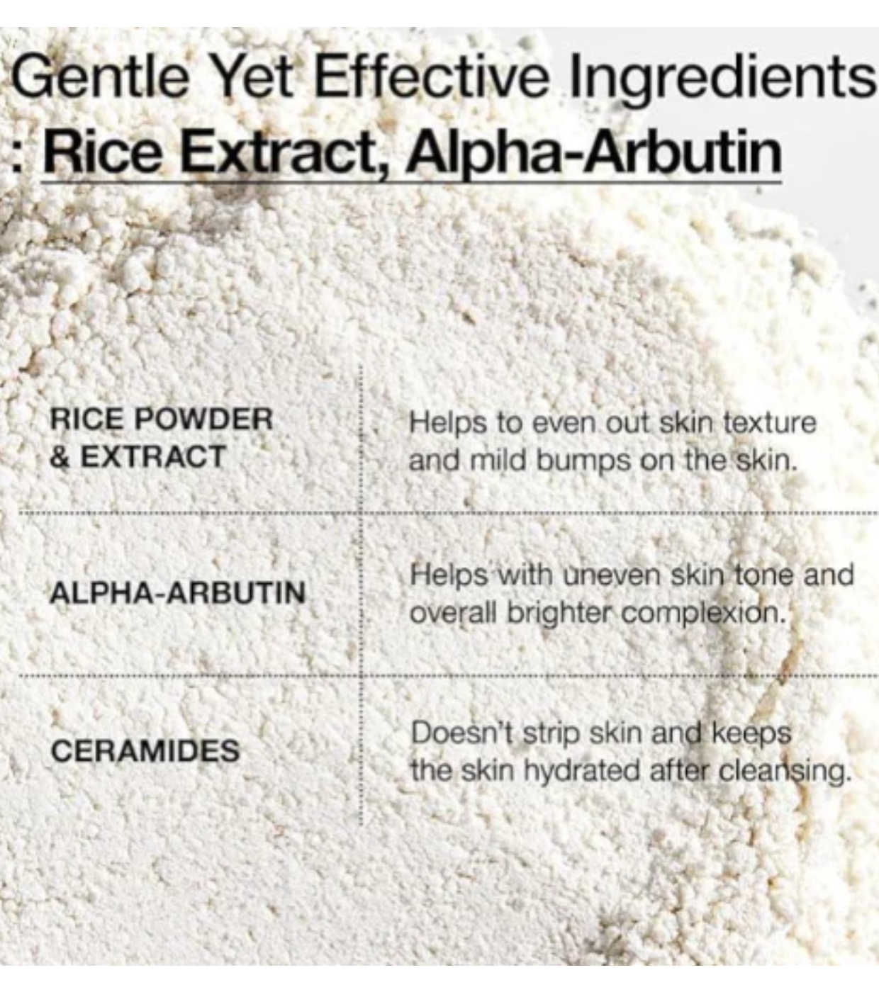 Anua - Limpador Rice Enzyme Brightening Cleansing Powder