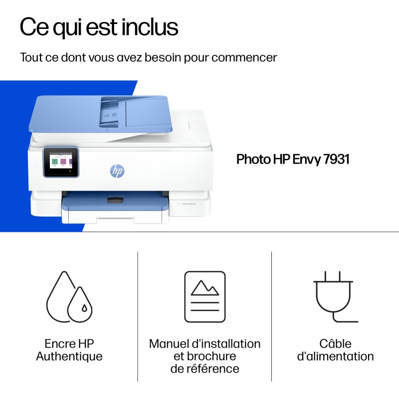 HP ENVY Photo Envy 7931 All-in-One Couleur Imprimante