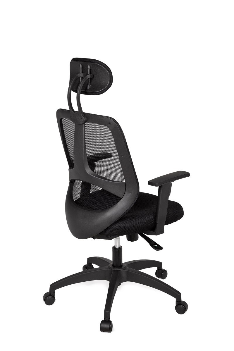 KADIMA DESIGN Ergonomischer Bürostuhl: Synchronmechanik, hochwertige Polsterung, höhenverstellbare Armlehnen, 120 kg Belastbarkeit.