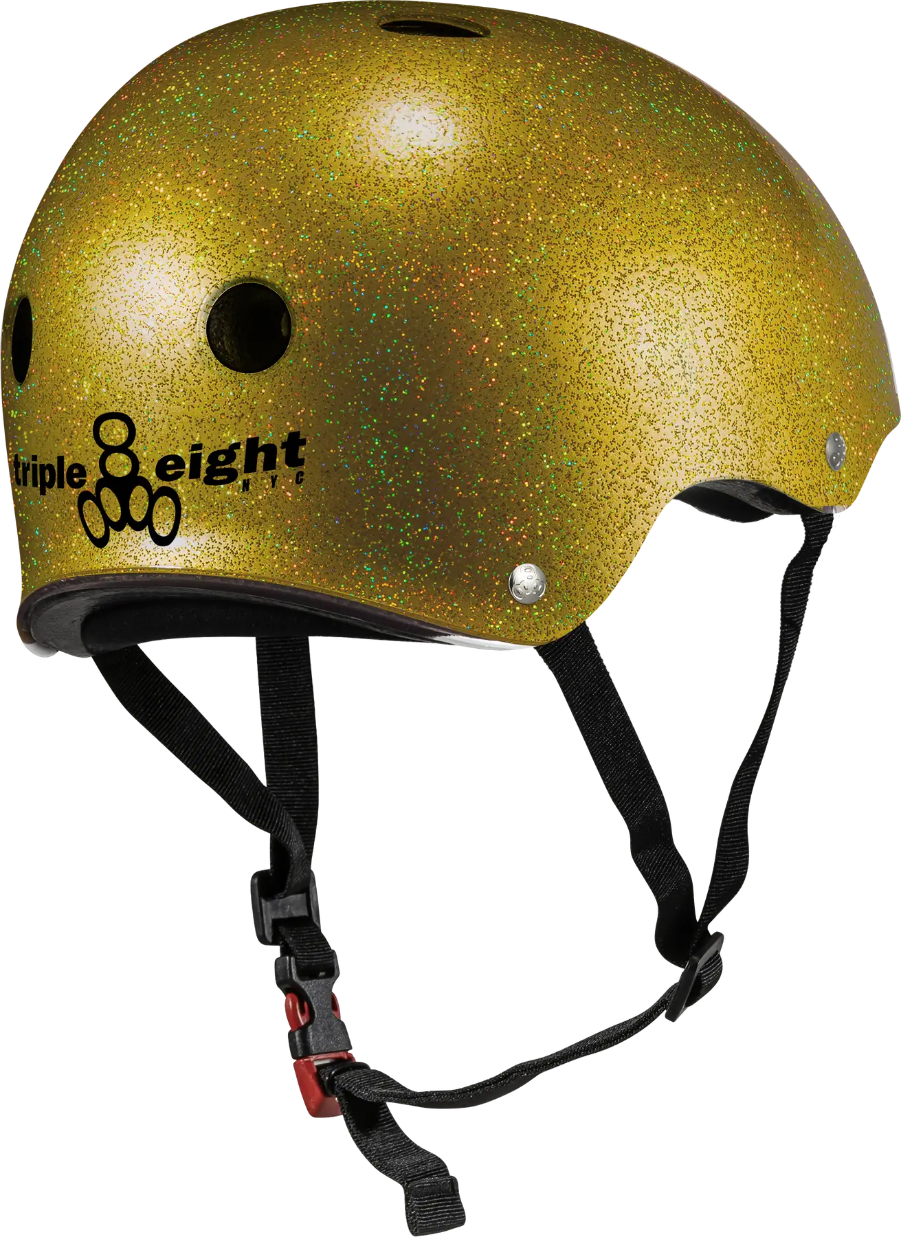 Triple Eight Glitter Sweatsaver Skate Hjelm - Hjelme | SkatePro