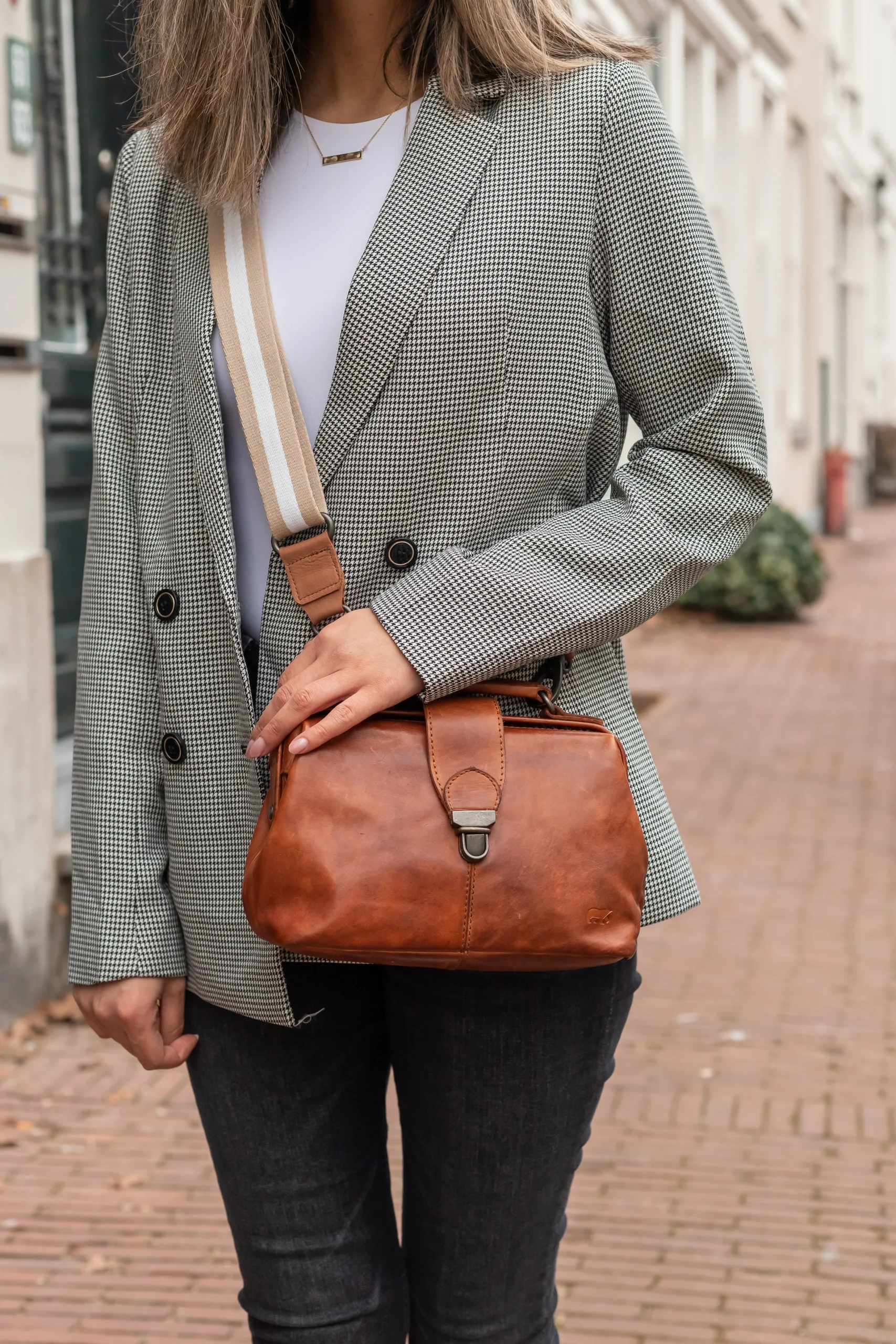 Bear Design Cow Lavato Mini Dokterstasje Julia Cognac CL42523