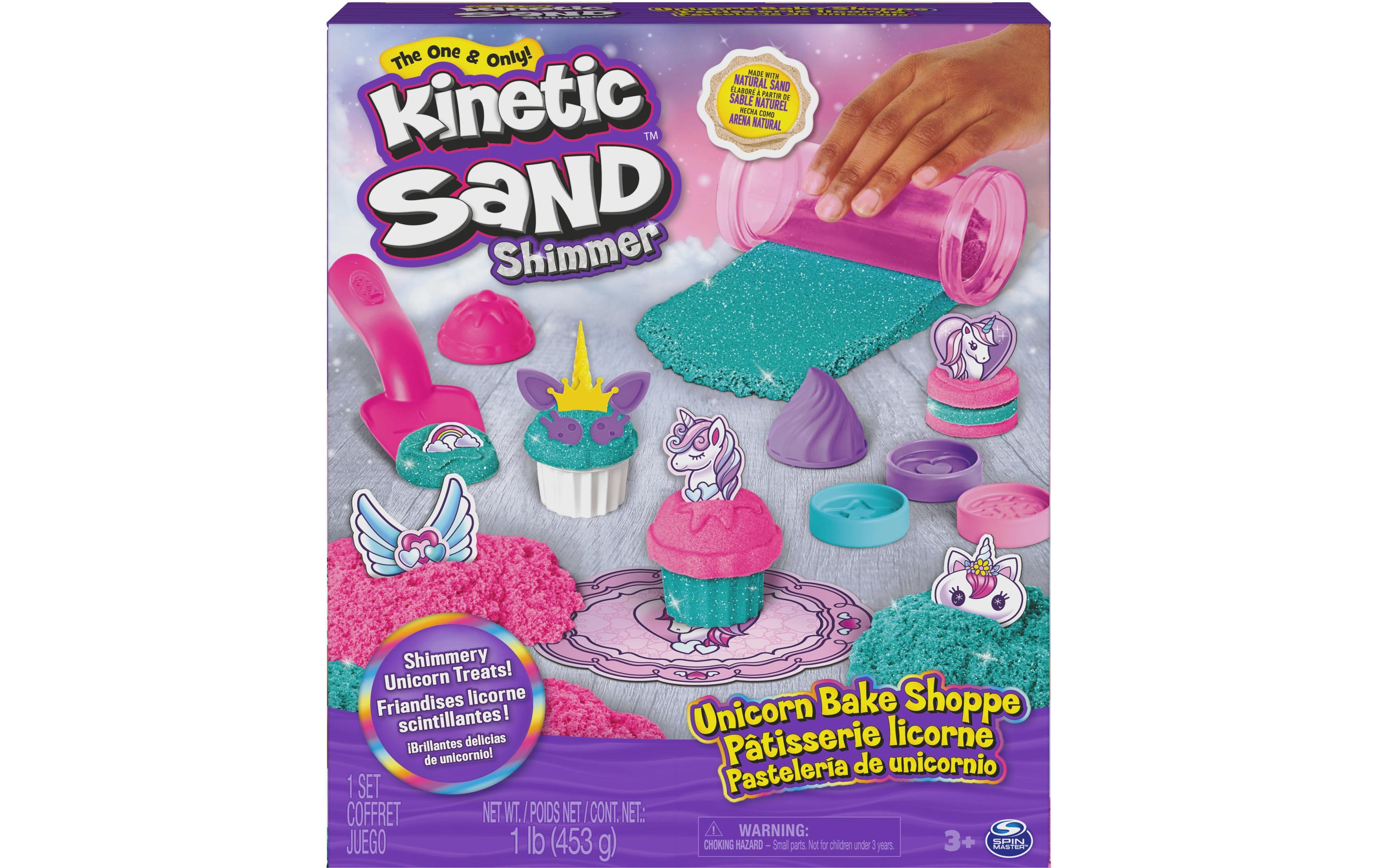 Sand Kinetic Unicorn Bake ShoppeKreatives und schimmerndes Indoor-Sandspiel