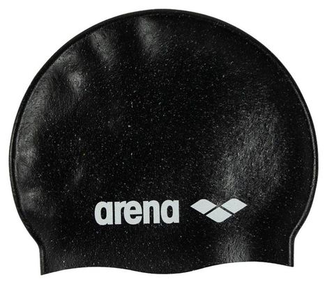 Bonnet de Bain Arena Silicone Cap Noir