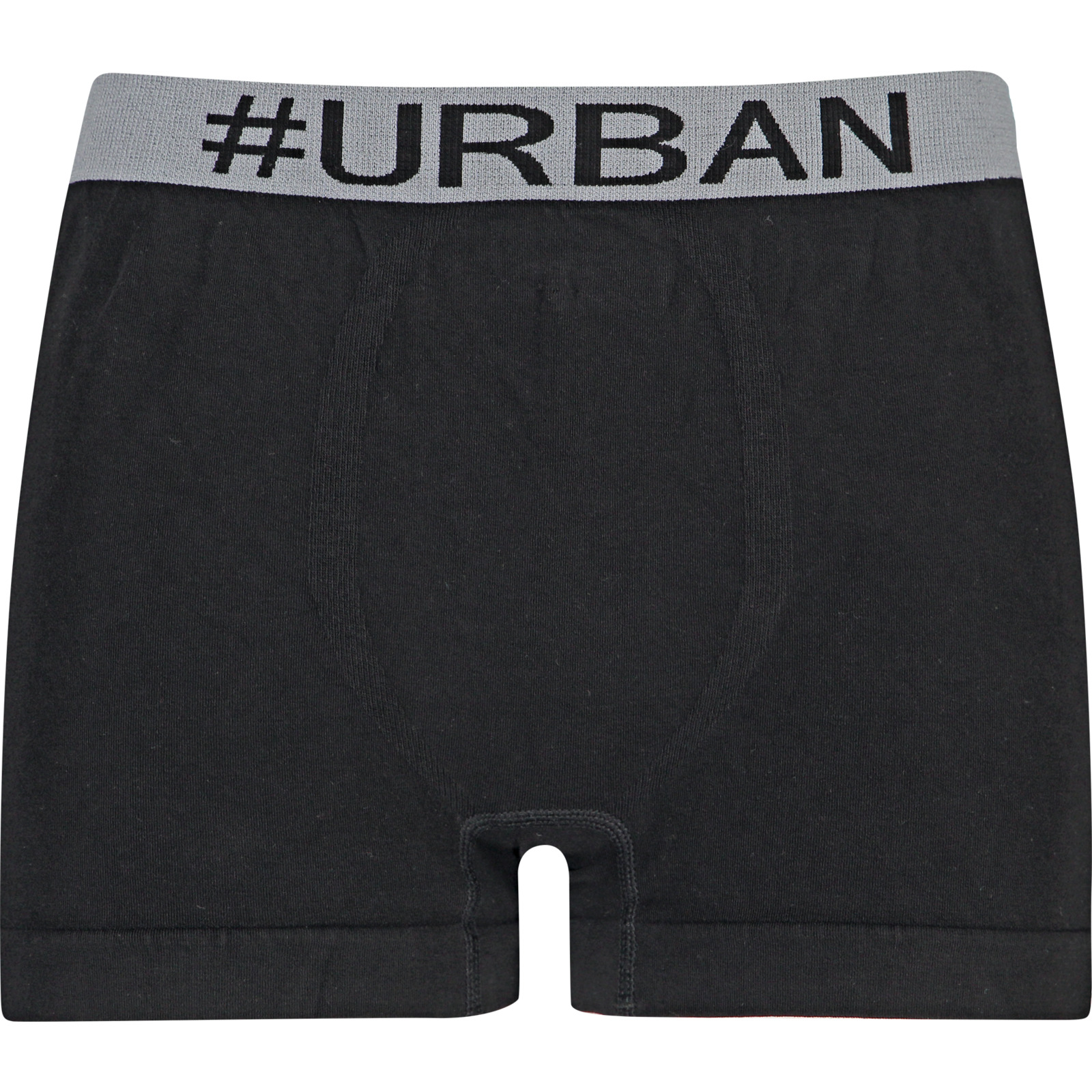 Knaben-Boxershorts seamless, 2 Stück schwarz