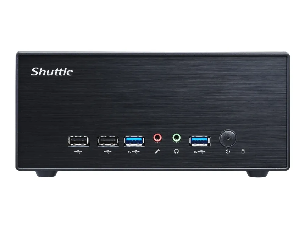 Shuttle XPC slim XH510G2 - Barebone - Slim-PC LGA1200 sokkel - Intel H510 - uden CPU - RAM 0 GB - Gigabit Ethernet