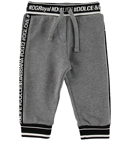 Dolce & Gabbana Sweatpants - Gråmeleret