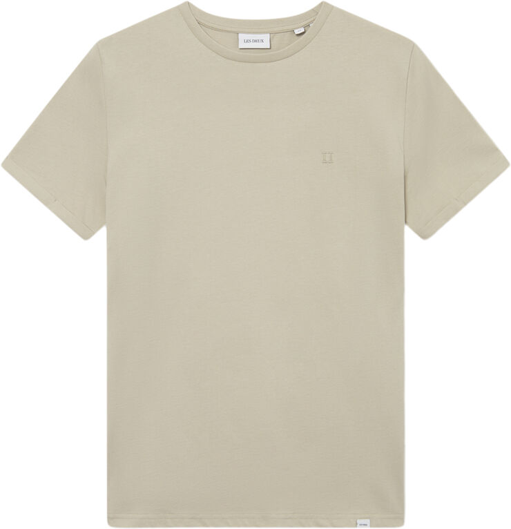 Les Deux Nørregaard T-Shirt Tonal Light sand