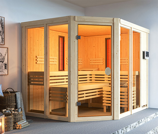 Karibu Sauna »Scarlett Plus«, Bio