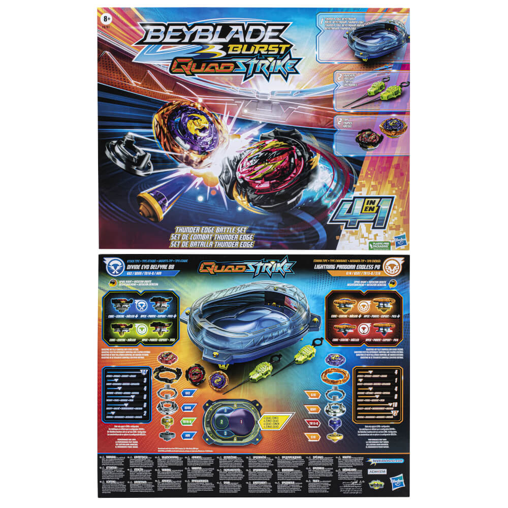BEY QS Thunder Edge Battle Set