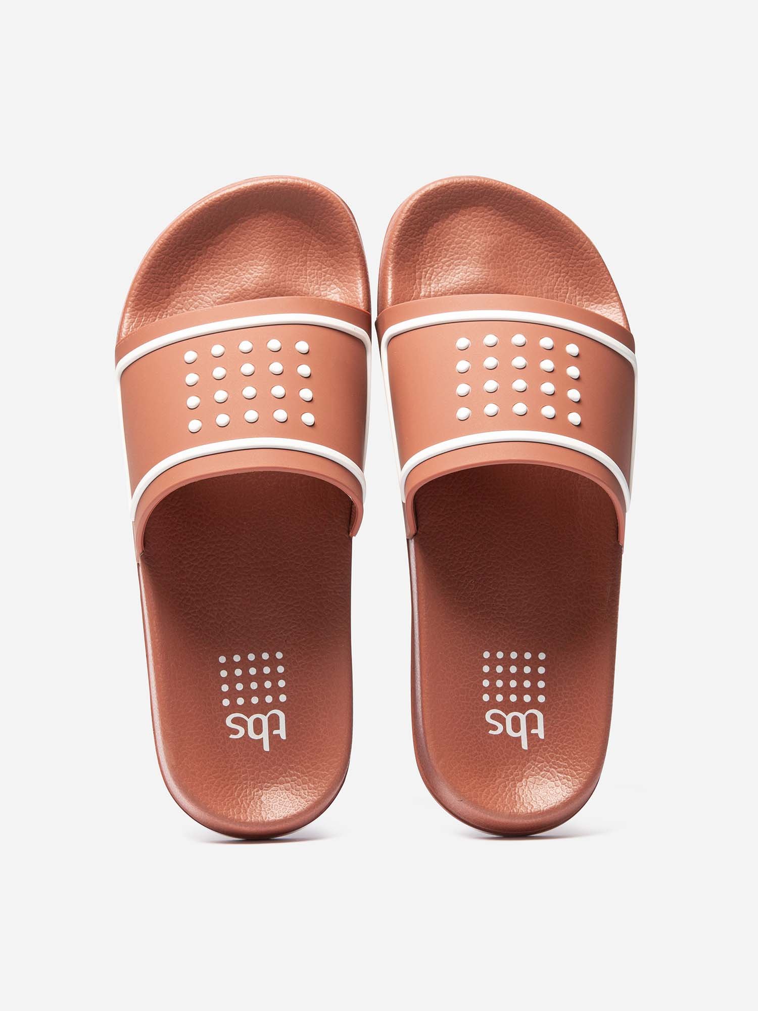 Mules Femme Légères Vegan Orange