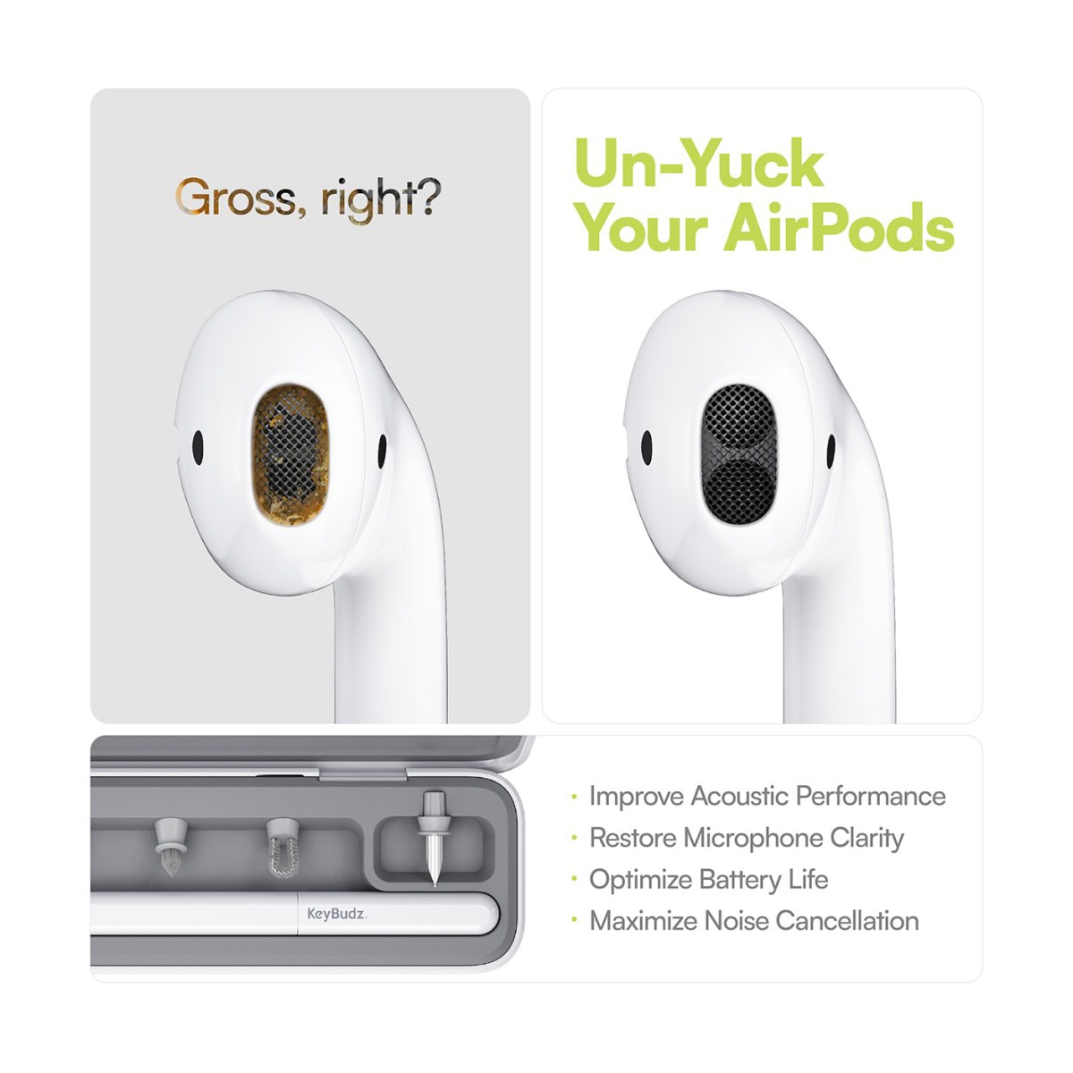 KeyBudz AirCare 2.0 Premium rengjøringssett