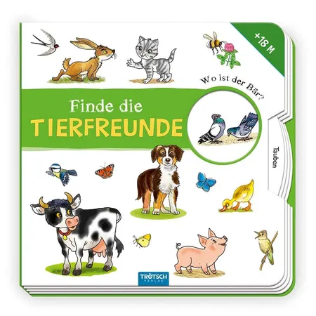 Trötsch Pappbilderbuch Finde die Tierfreunde: Entdeckerbuch