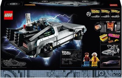 LEGO Icons 10300 Tidsmaskinen fra Tilbake til fremtiden