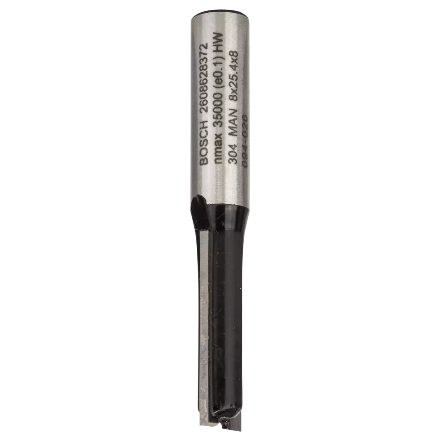 Bosch 2608628372 Vingerfrees met verlenging - 2 snijvlakken - Hardmetaal - 8x25,4mm