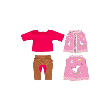 Reiter - Outfit für Puppen, Lina, 3 teilig, Größe 28 - 35 cm