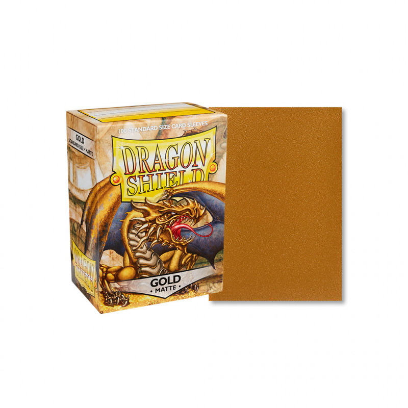 Dragon Shield - Standard Size - Gold