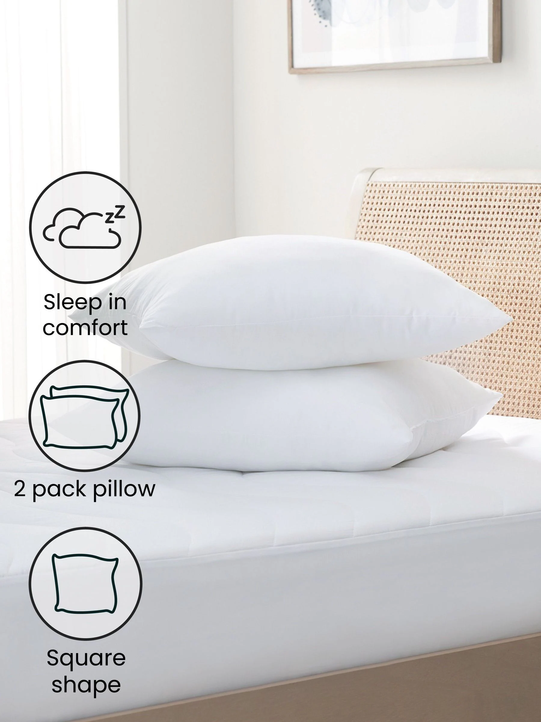 'Sleep In Comfort' kussens