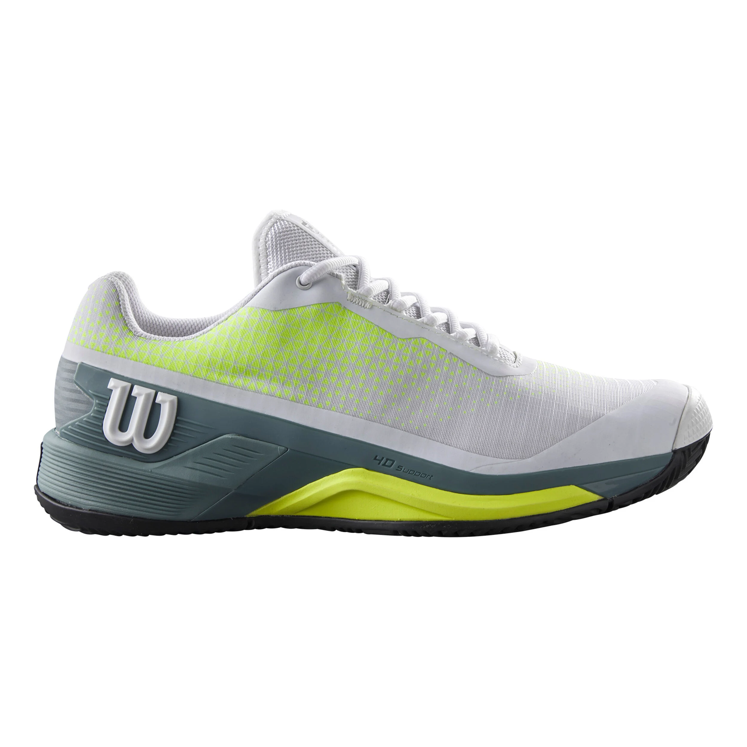 Wilson Rush Pro 4.0 Chaussure Terre Battue Hommes - Blanc , Gris