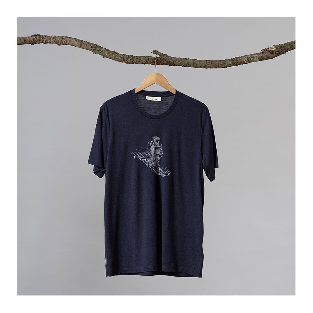 Icebreaker TECH LITE II - Tee-shirt Homme midnight navy