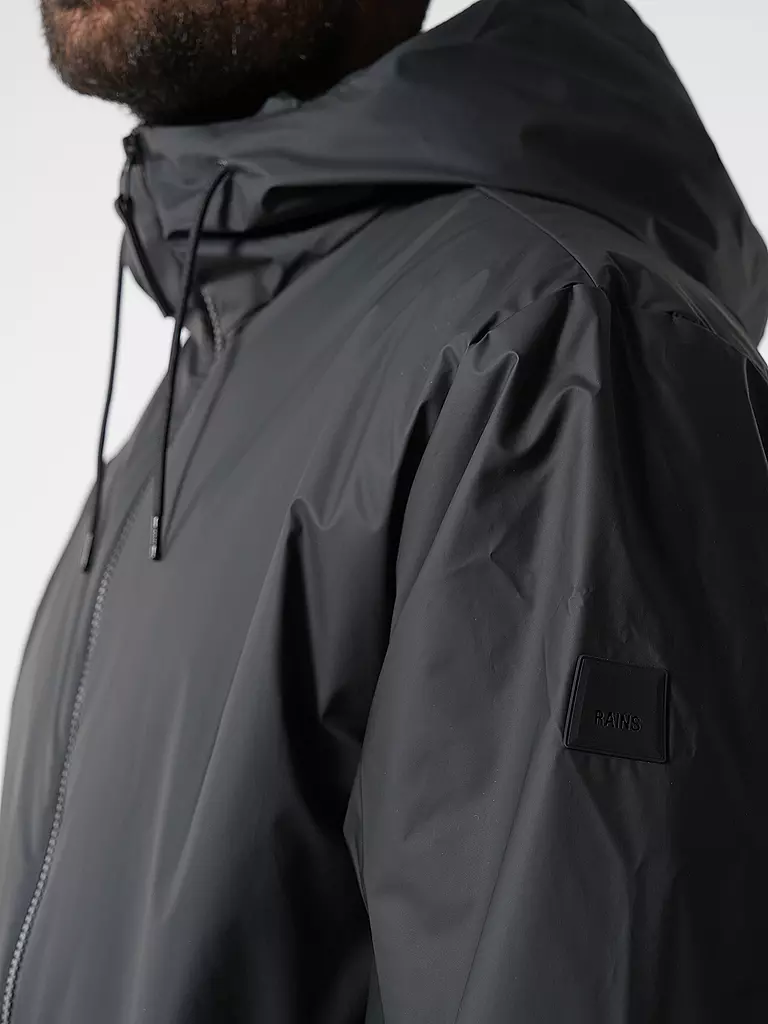 RAINS Regenjacke LOHJA schwarz