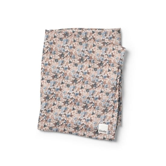 Couverture en mousseline de bambou   Blue Garden        de               Elodie Details