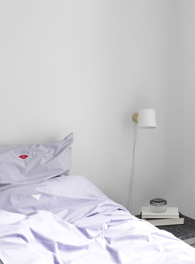 Normann Copenhagen Rise væglampe Hvid