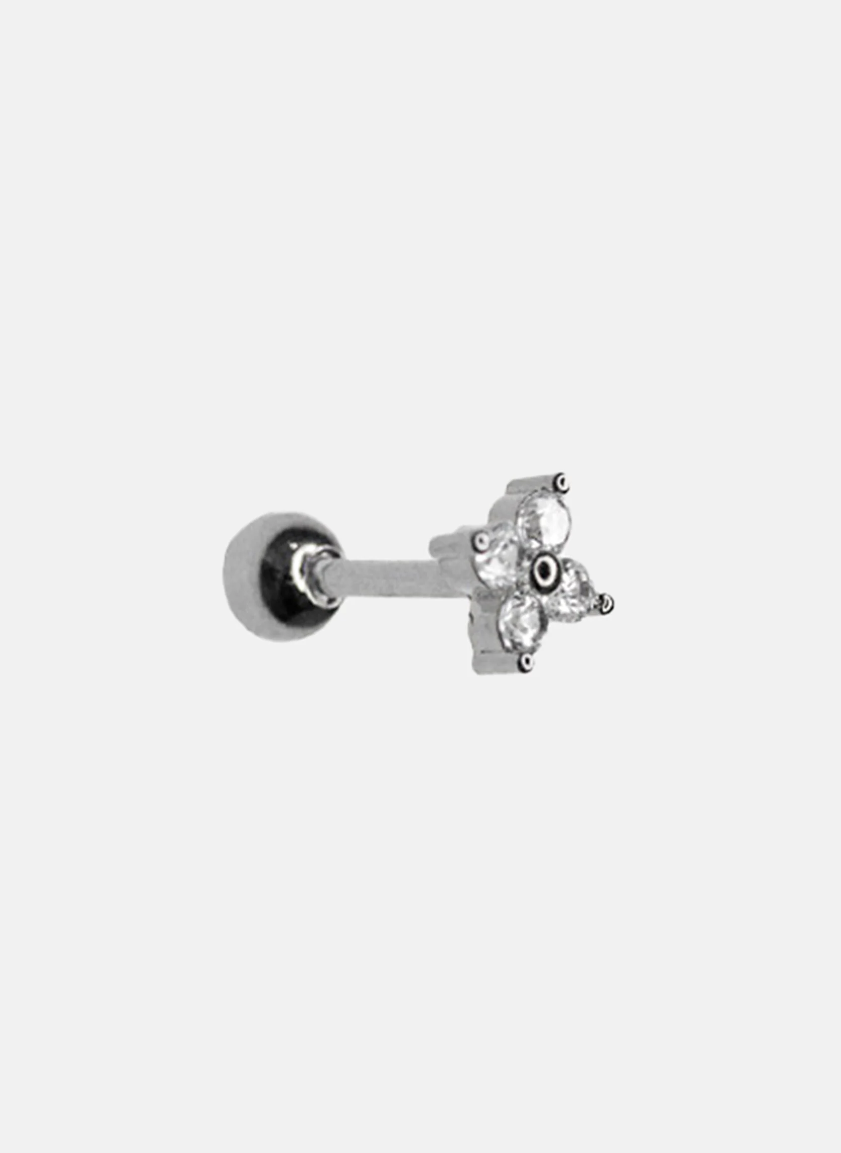 IVA-FLOWER - Piercing iva flower | Blanc