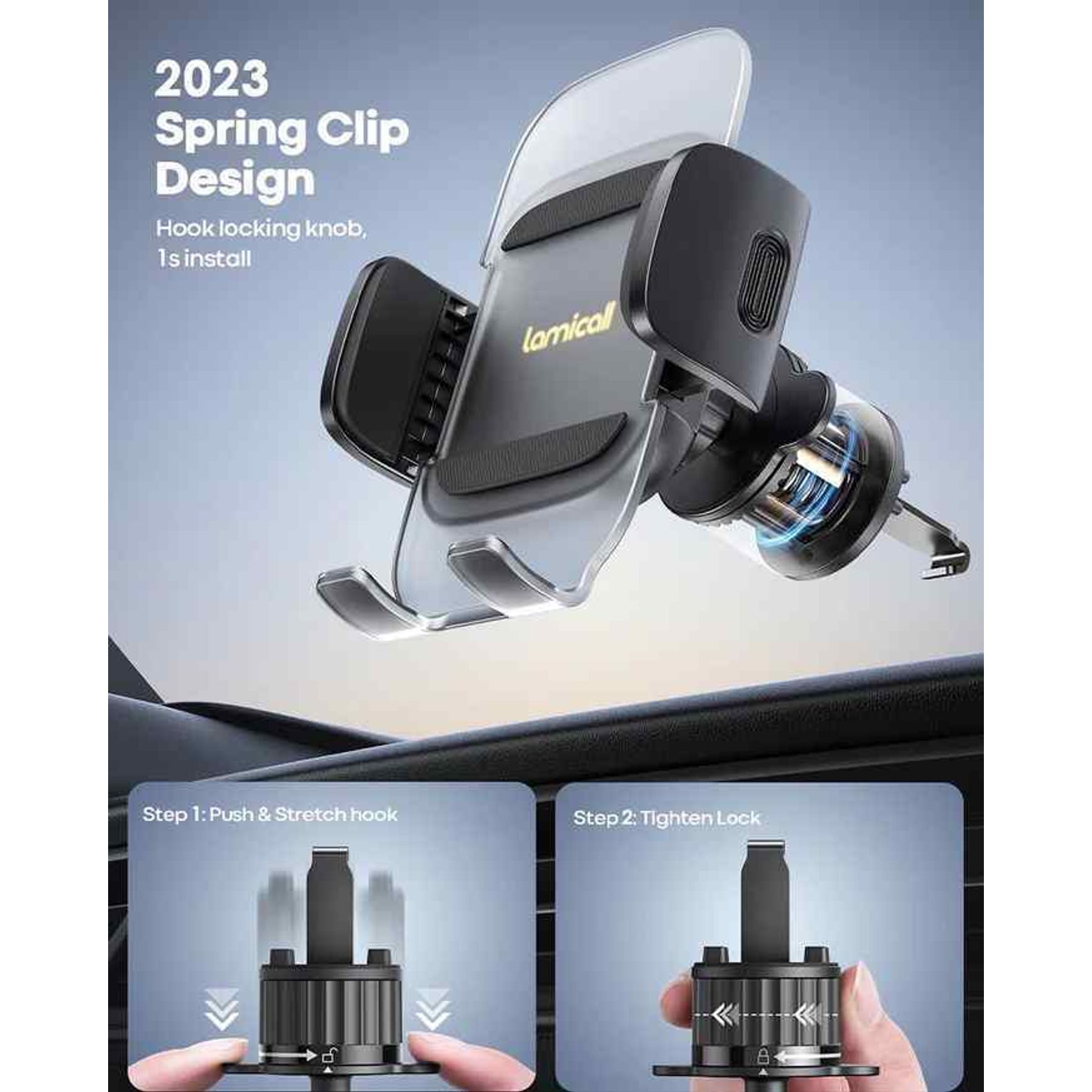 Lamicall Auto Smartphonehouder