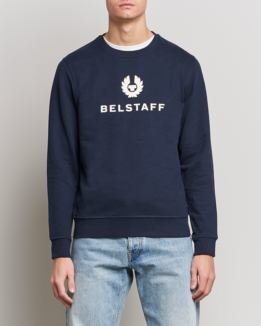 Belstaff Signature Crewneck Dark Ink