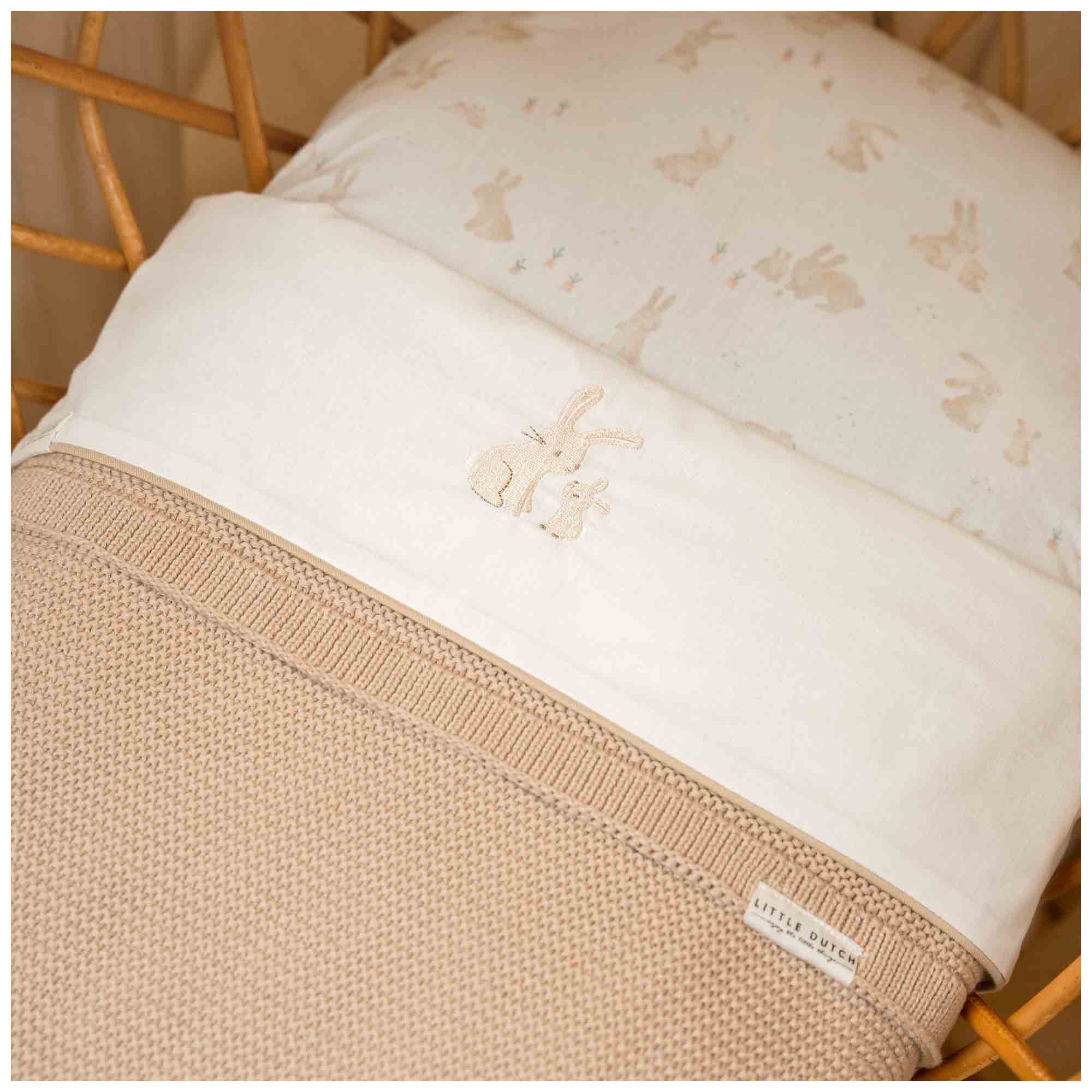 Little Dutch wieglaken Baby Bunny wit kopen? - shop online - Prénatal