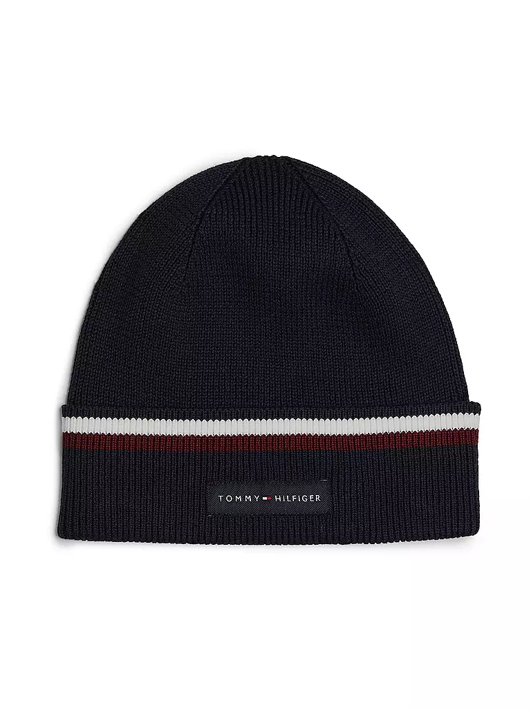 TOMMY HILFIGER Mütze - Haube blau