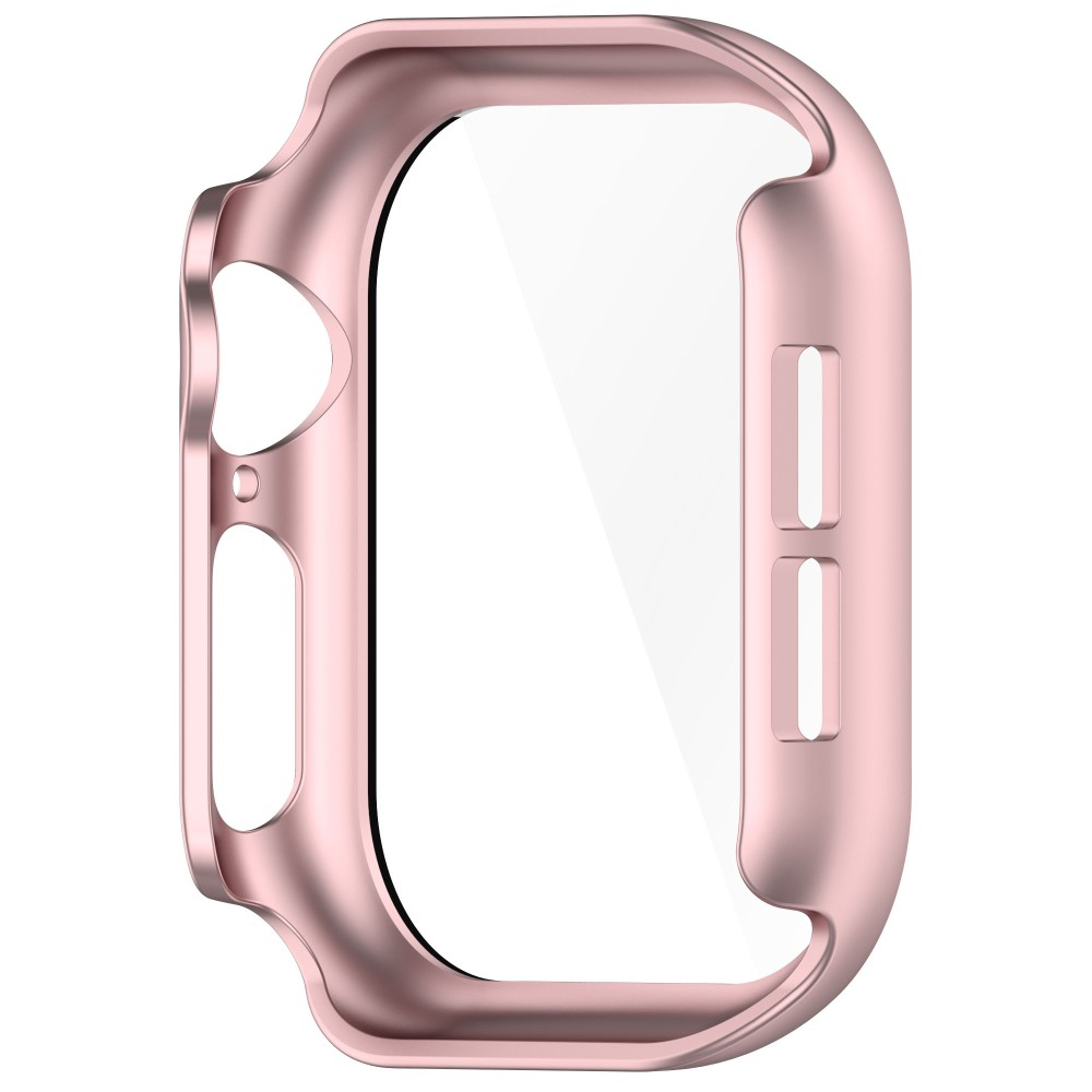 Apple Watch Series 11 / Series 10 (42 mm) Hardcase Bumper   Display Schutzfolie - Roségold