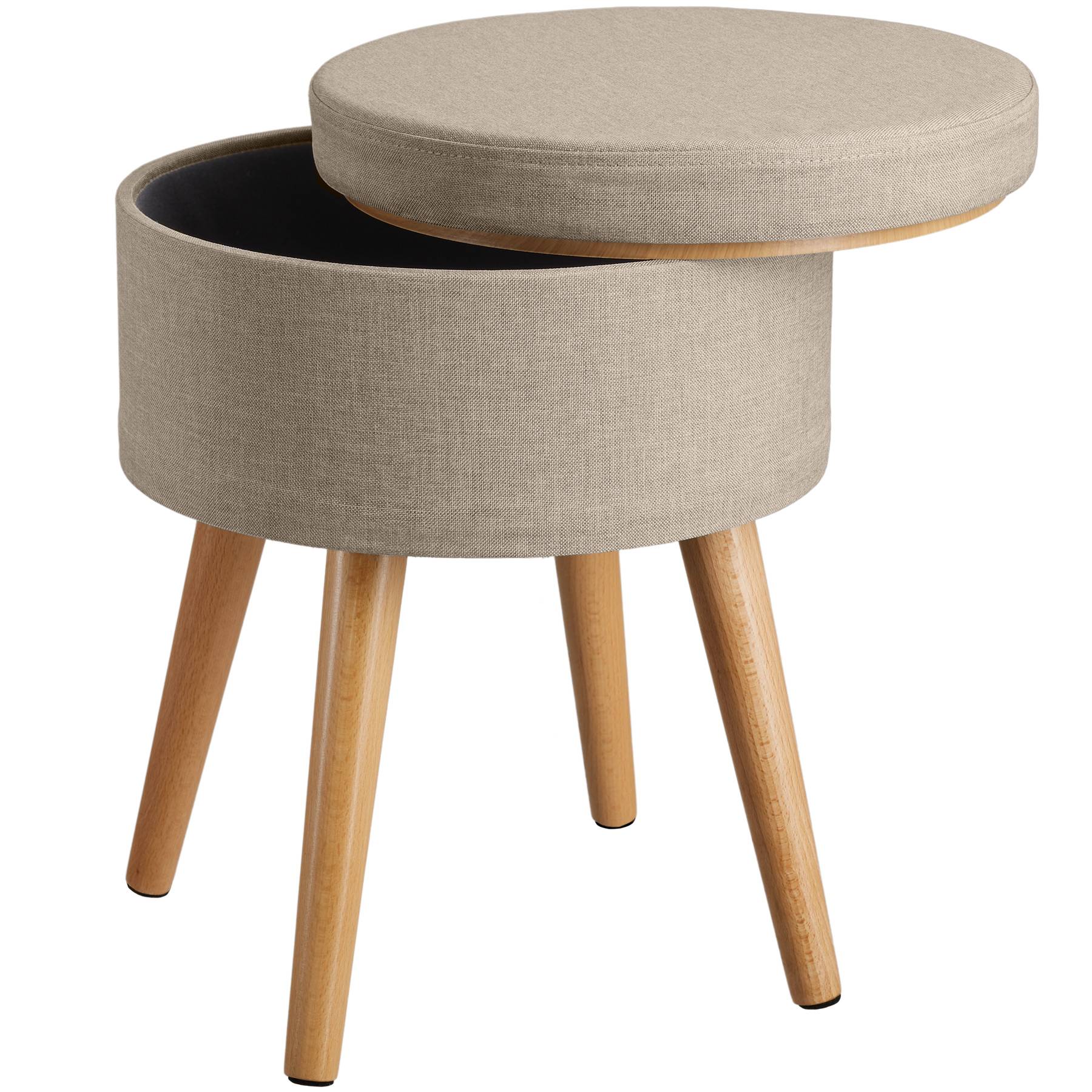Sitzhocker mit Stauraum Yara
