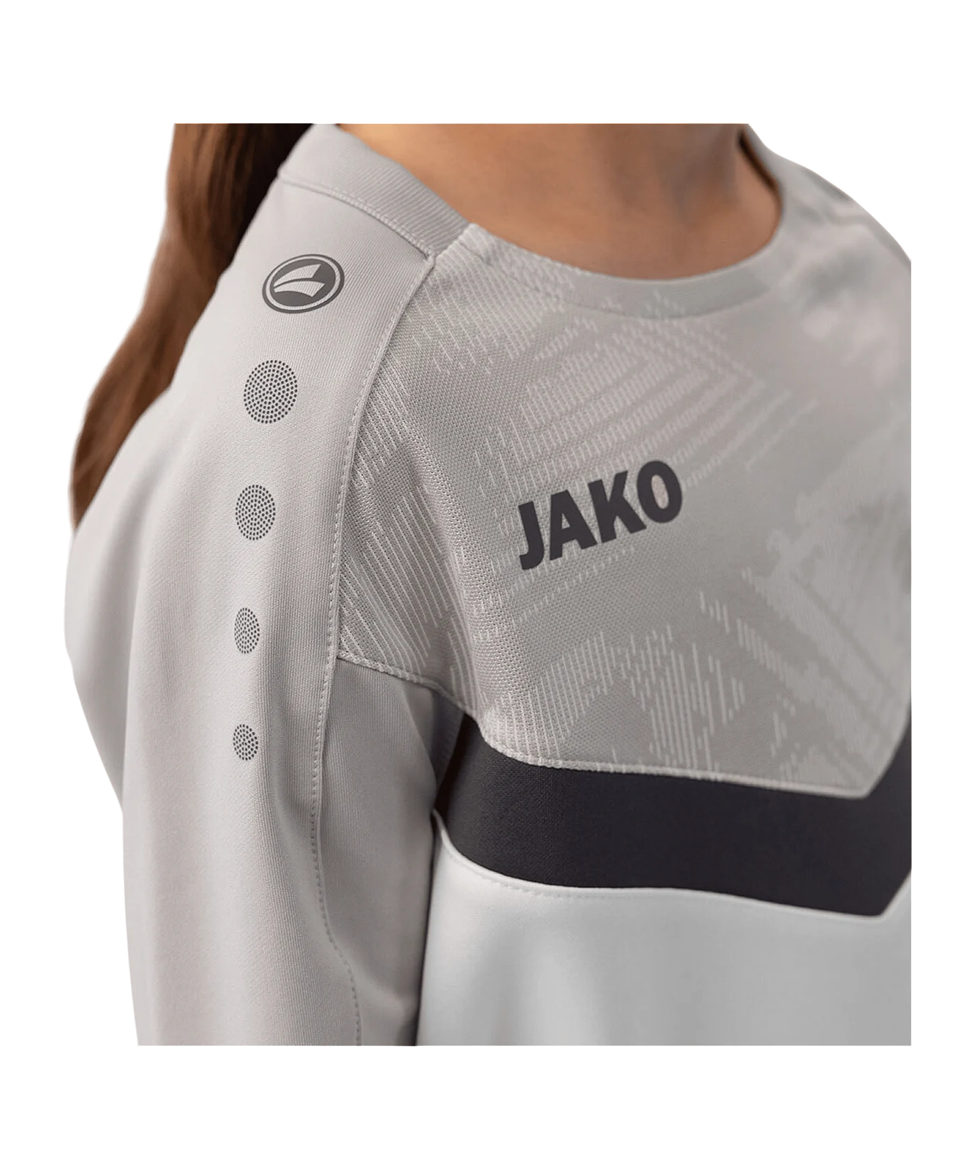 JAKO Iconic Sweatshirt Kids Weiss F016