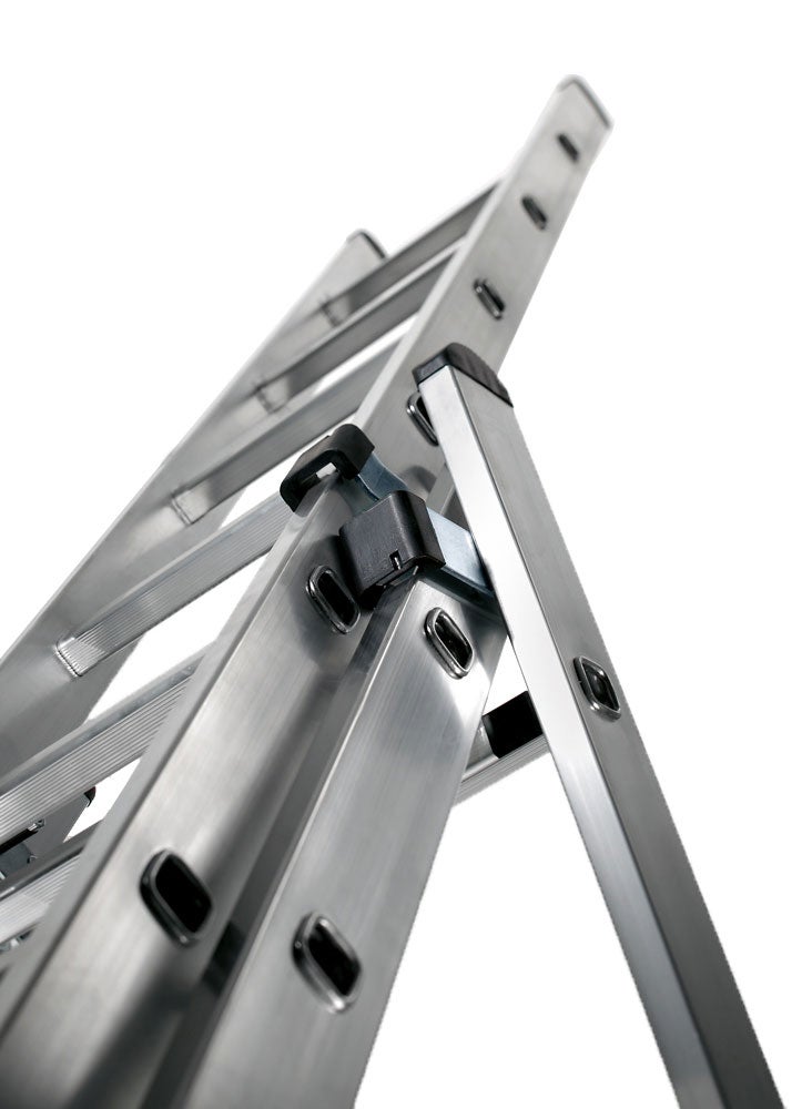MUNK multifunctionele ladder met Nivello® dwarsbalk, 3x6 sporten
